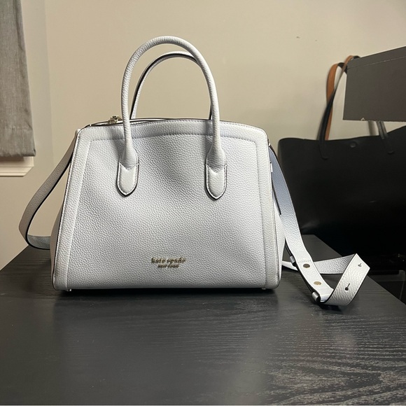 Light Blue Kate Spade Purse - Picture 5 of 12